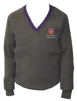Orchard Park Pullover - Purple Stripe (Year 9 SEPT 2025)